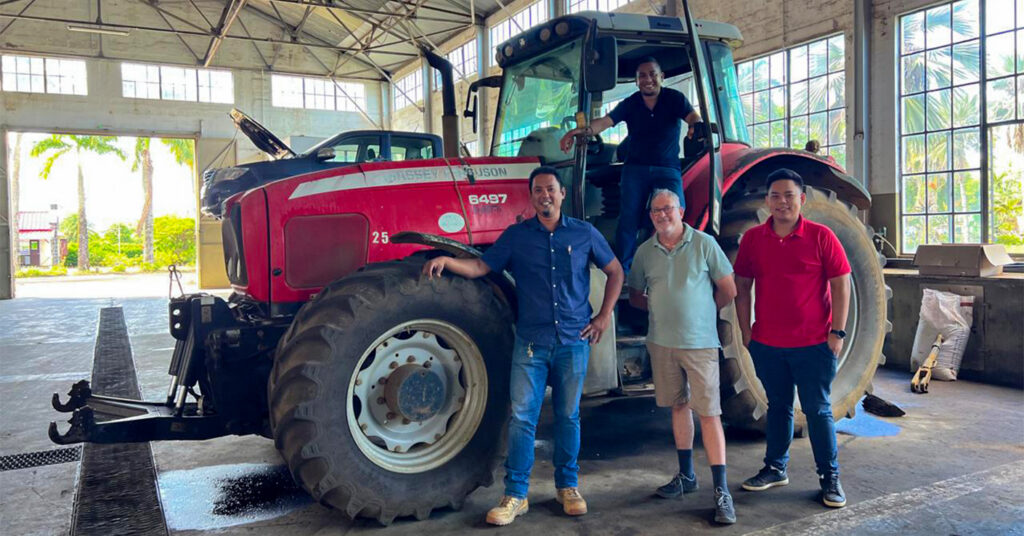 L’équipe du Garage: Pilier essentiel du pôle Agri-business du Groupe Beau Vallon.